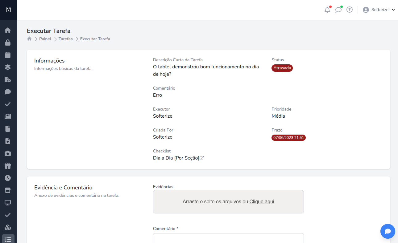 Full visibility over execution